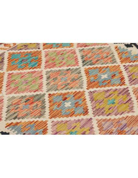 Kilim 99x199 Cm Kilim Afghanistan Lana Cardata A Mano