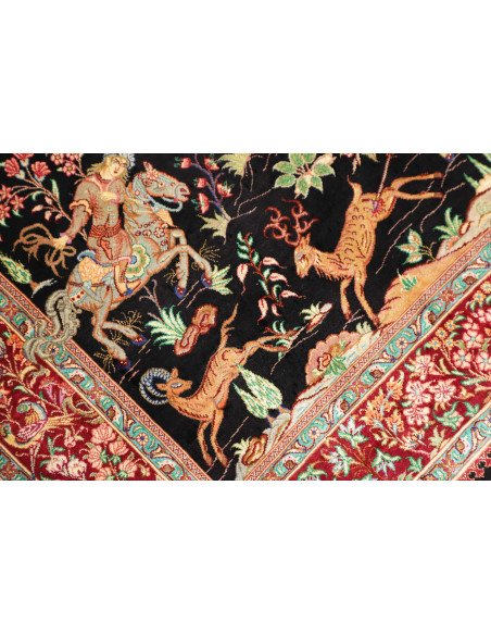 Ghom Seta 78x117 Cm Ghom Seta, Persia. 100% Seta,