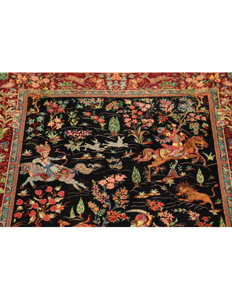 Ghom Seta 78x117 Cm Ghom Seta, Persia. 100% Seta,