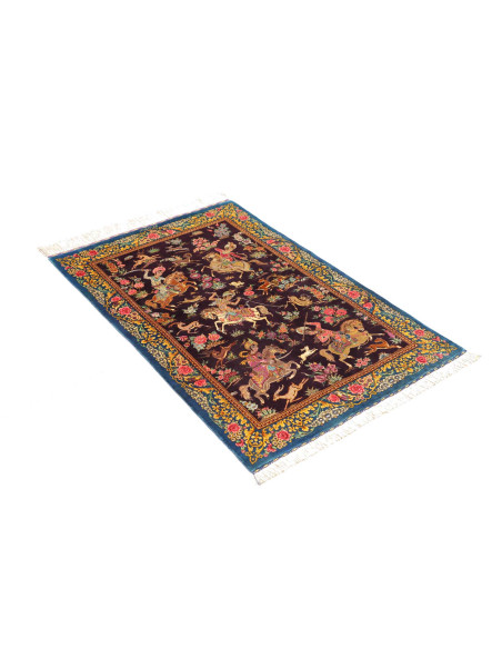 Ghom Silk 78x120 Cm Ghom Silk, Persia, 100% Silk (warp: