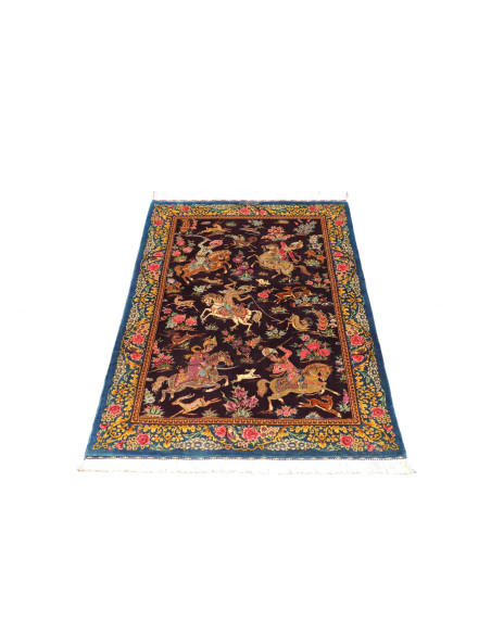 Ghom Seta 78x120 Cm Ghom Seta, Persia, 100% Seta (trama:
