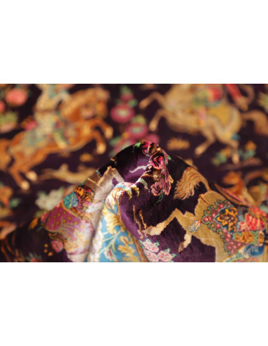 Ghom Seta 78x120 Cm Ghom Seta, Persia, 100% Seta (trama: