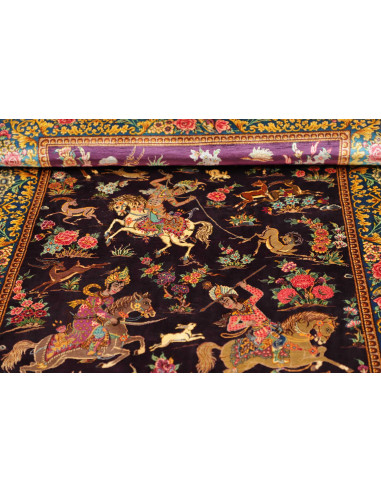 Ghom Silk 78x120 Cm Ghom Silk, Persia, 100% Silk (warp: