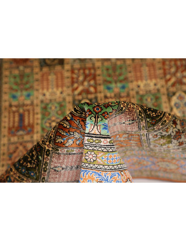 Ghom Seta 77x122 Cm Ghom Seta, Persia, 100% Seta,