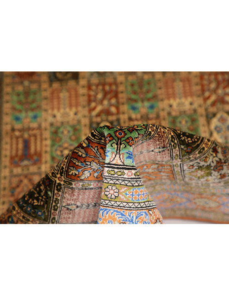 Ghom Seta 77x122 Cm Ghom Seta, Persia, 100% Seta,