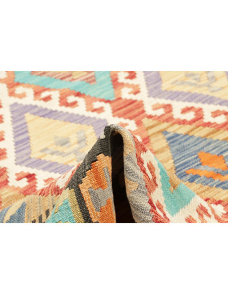 Kilim 206x289 Cm Kilim Afghanistan Hand-carded Wool Cotton