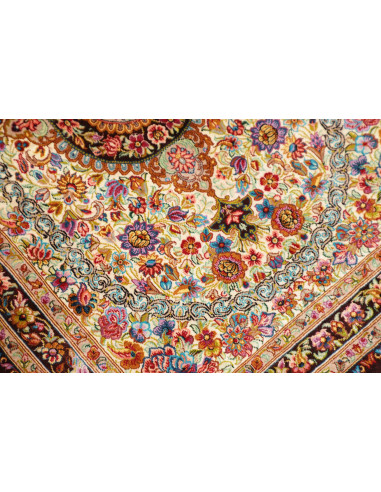 Ghom Seta 61x90 Cm Ghom Seta, Persia, 100% Seta (ordito: