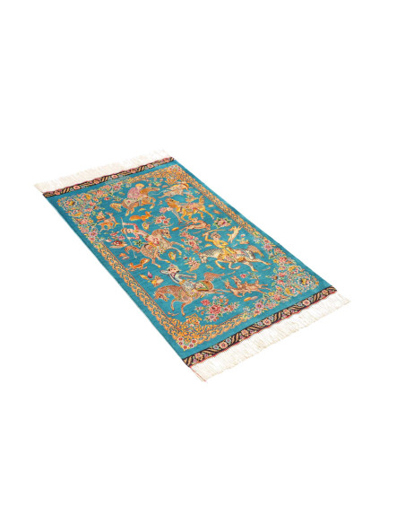 Ghom Silk 59x96 Cm Ghom Silk Persia 100% Silk (warp: Silk)