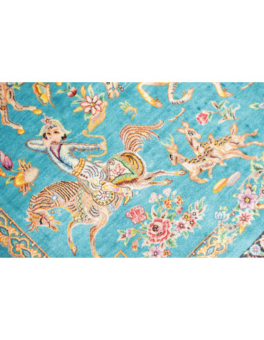 Ghom Silk 59x96 Cm Ghom Silk Persia 100% Silk (warp: Silk)