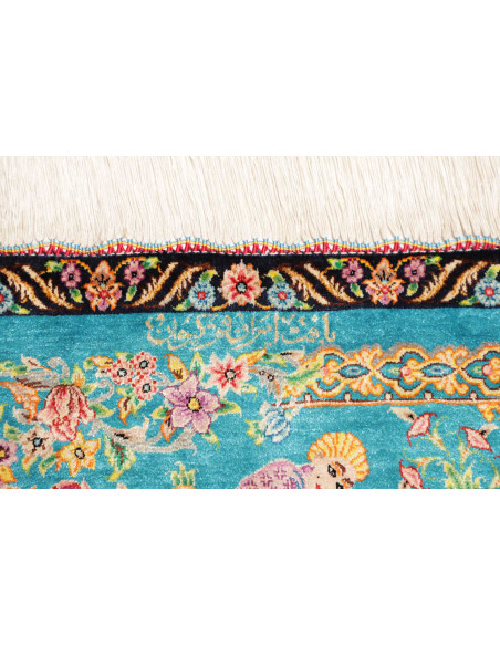 Ghom Silk 59x96 Cm Ghom Silk Persia 100% Silk (warp: Silk)