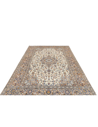 Kashan 195x292 Cm Kashan, Persia, Lana Cardata A Mano