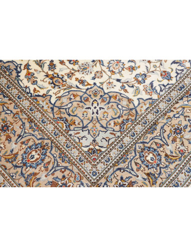 Kashan 195x292 Cm Kashan, Persia, Lana Cardata A Mano