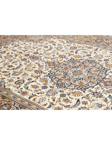 Kashan 195x292 Cm Kashan, Persia, Lana Cardata A Mano