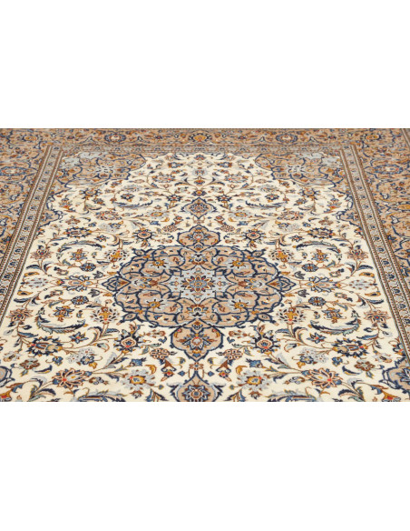 Kashan 195x292 Cm Kashan, Persia, Lana Cardata A Mano