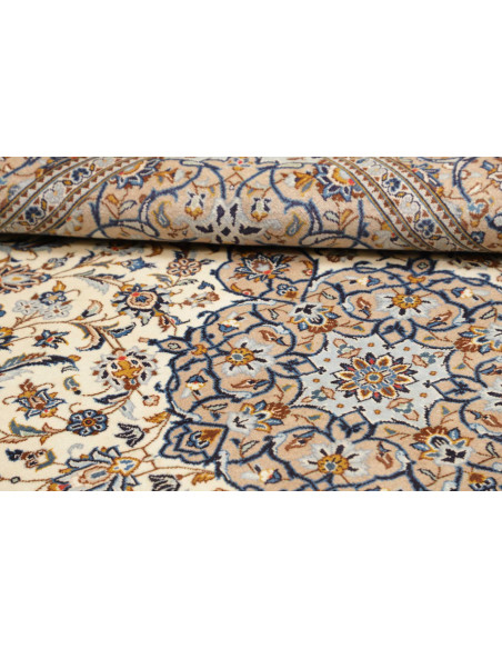 Kashan 195x292 Cm Kashan, Persia, Lana Cardata A Mano