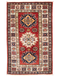 Tappeto Kazak Fine Pakistan marrone grigio 60x97