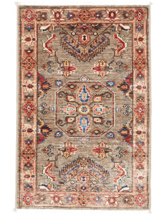 Rug Kazak Fine Pakistan maroon 60x92