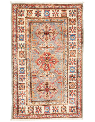 Rug Kazak Fine Pakistan maroon 60x96