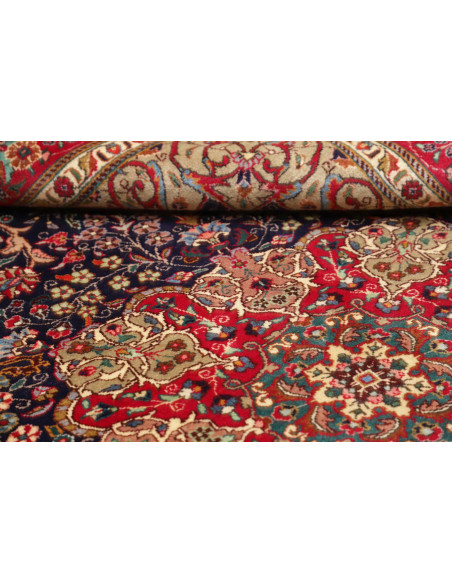Tabriz 204x300 Cm Tabriz Persia Lana Cardata A Mano (ordito: