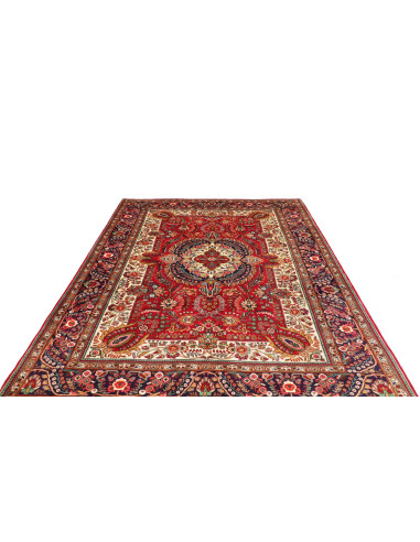 Tabriz 203x285 Cm Tabriz Persia Hand-carded Wool (warp: