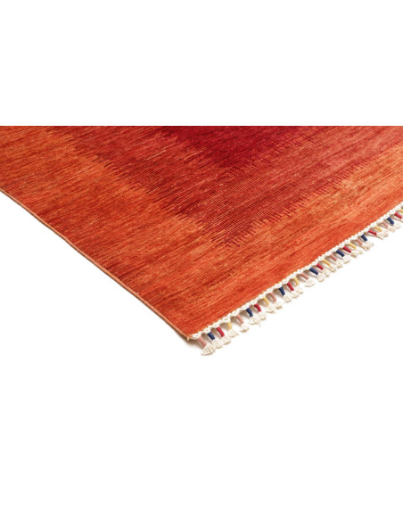 Rug Siva Pakistan maroon orange 245x301