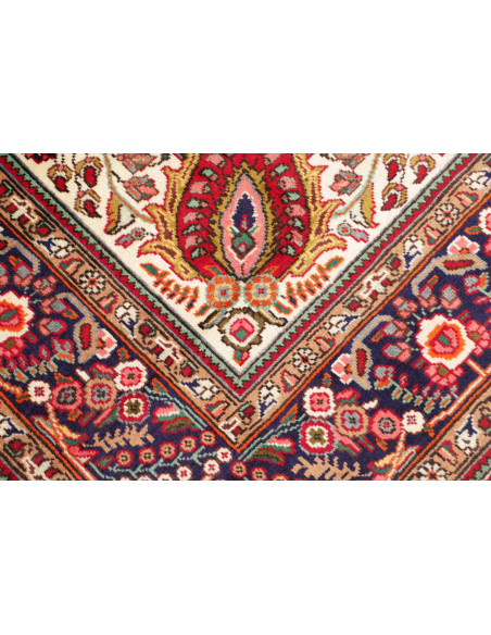 Tabriz 203x285 Cm Tabriz Persia Hand-carded Wool (warp: