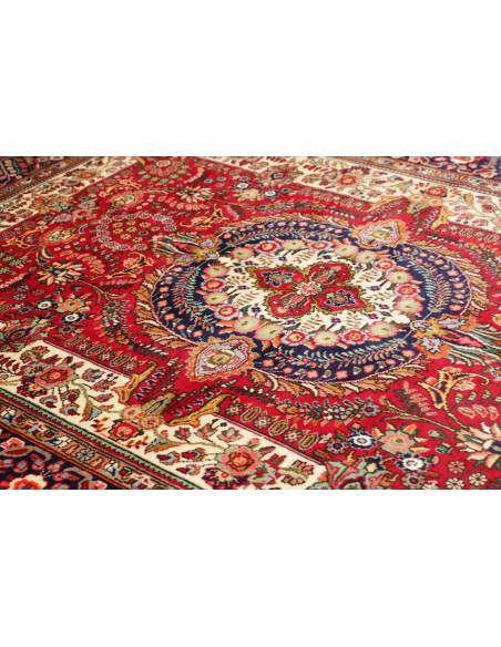 Tabriz 203x285 Cm Tabriz Persia Hand-carded Wool (warp: