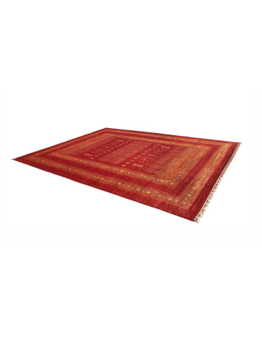 Rug Siva Pakistan maroon yellow 282x359