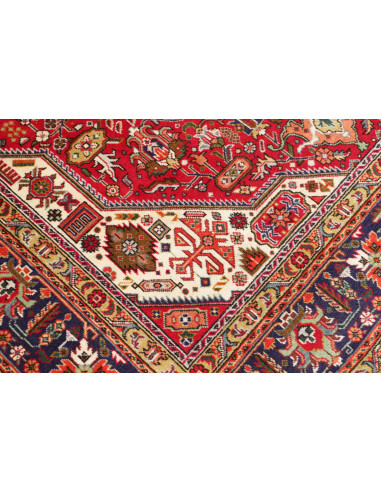 Tabriz 202x296 Cm Tabriz Persia Hand-carded Wool Cotton