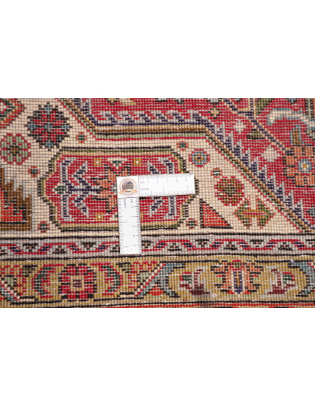 Tabriz 202x296 Cm Tabriz Persia Hand-carded Wool Cotton
