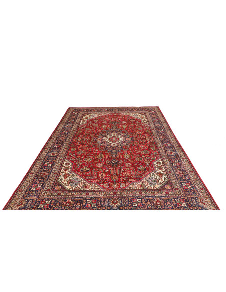 Tabriz 200x298 Cm Tabriz, Persia, Hand-carded Wool, Cotton