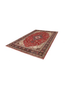 Tabriz 202x300 Cm Tabriz, Persia, Hand-carded Wool (warp 2