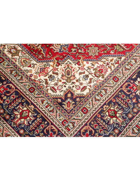 Tabriz 202x300 Cm Tabriz, Persia, Hand-carded Wool (warp
