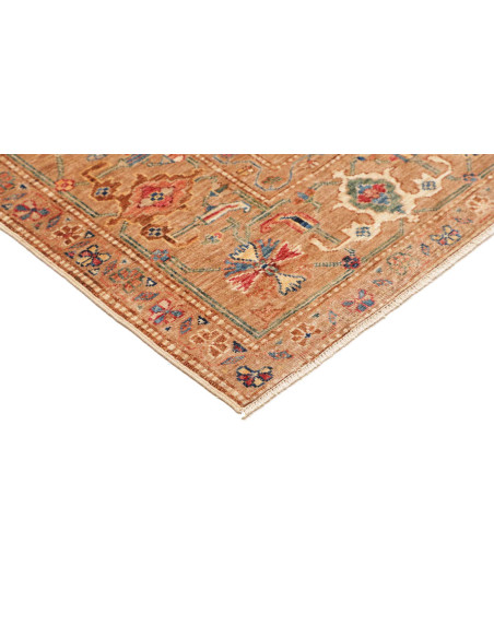 Rug Kazak Fine Pakistan maroon beige 170x241