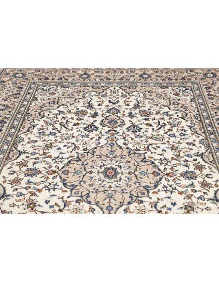 Kashan 195x308 Cm Kashan, Persia, Lana Cardata A Mano