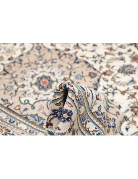 Kashan 195x308 Cm Kashan, Persia, Lana Cardata A Mano