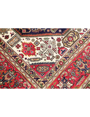 Tabriz 200x310 Cm Tabriz Persia Lana Cardata A Mano Cotone