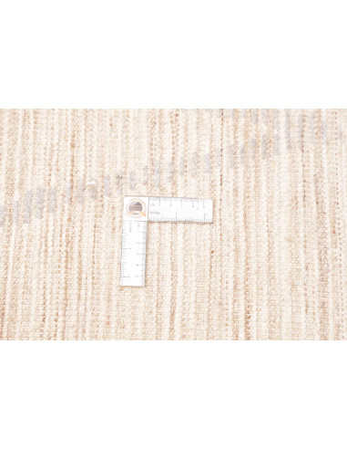 Rug Gabbeh Marrakech Pakistan white beige 200x313