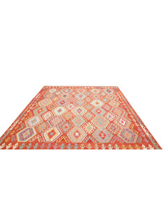 Rug Kilim Afghanistan maroon 255x294 2