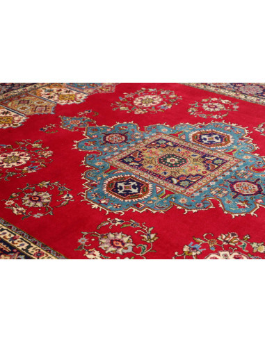 Tabriz 243x330 Cm Tabriz, Persia, Lana Cardata A Mano