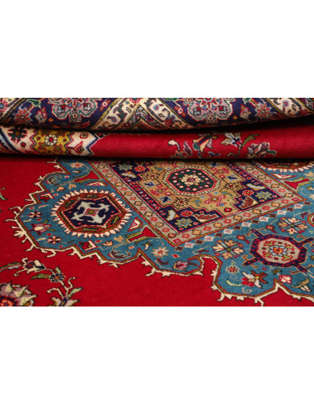 Tabriz 243x330 Cm Tabriz, Persia, Lana Cardata A Mano