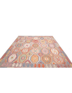 Tappeto Kilim Afghanistan marrone beige 252x290 2