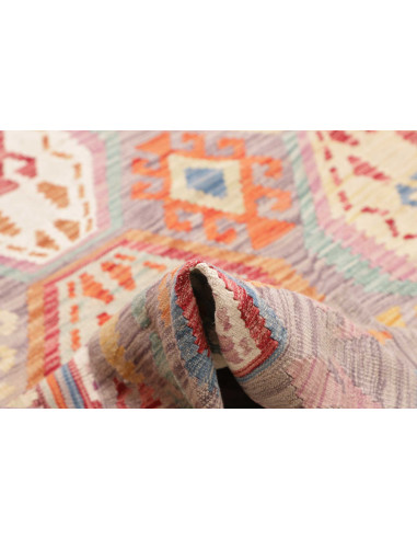 Tappeto Kilim Afghanistan marrone beige 252x290