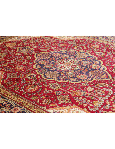 Tabriz 252x345 Cm Tabriz, Persia, Lana Cardata A Mano