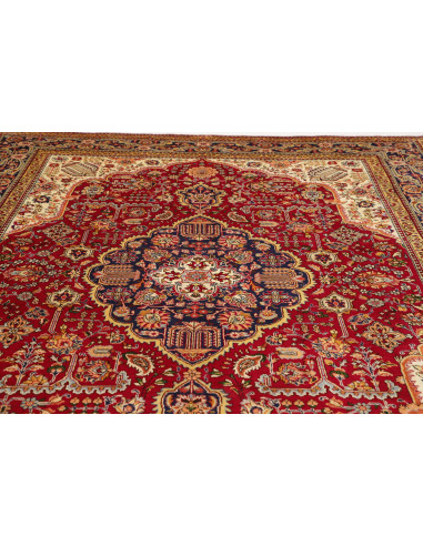 Tabriz 252x345 Cm Tabriz, Persia, Lana Cardata A Mano
