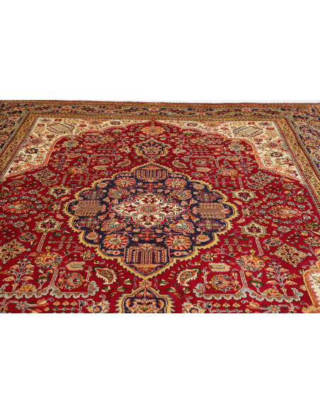 Tabriz 252x345 Cm Tabriz, Persia, Lana Cardata A Mano