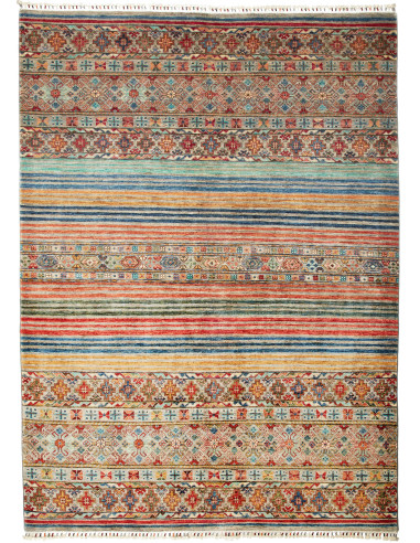 Rubin 177x240 Cm Rubin, Pakistan, Lana Cardata A Mano