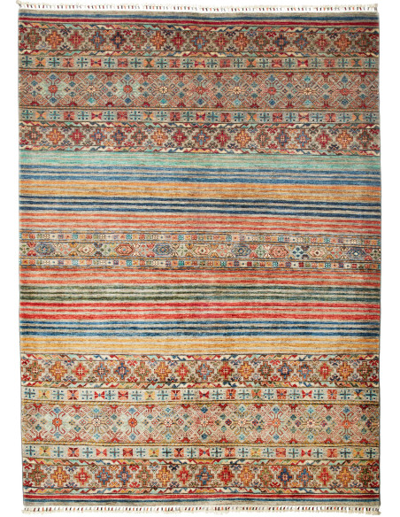 Rubin 177x240 Cm Rubin, Pakistan, Lana Cardata A Mano