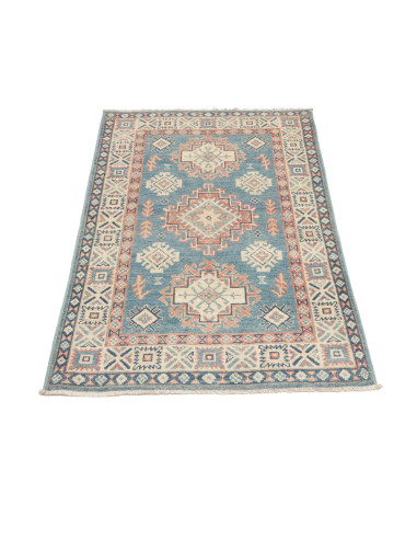Kazak 82x127 Cm Kazak Afghanistan Hand-carded Wool warp: