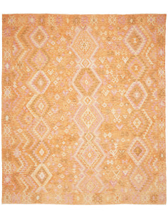 Tappeto Kilim Afghanistan marrone giallo 258x296